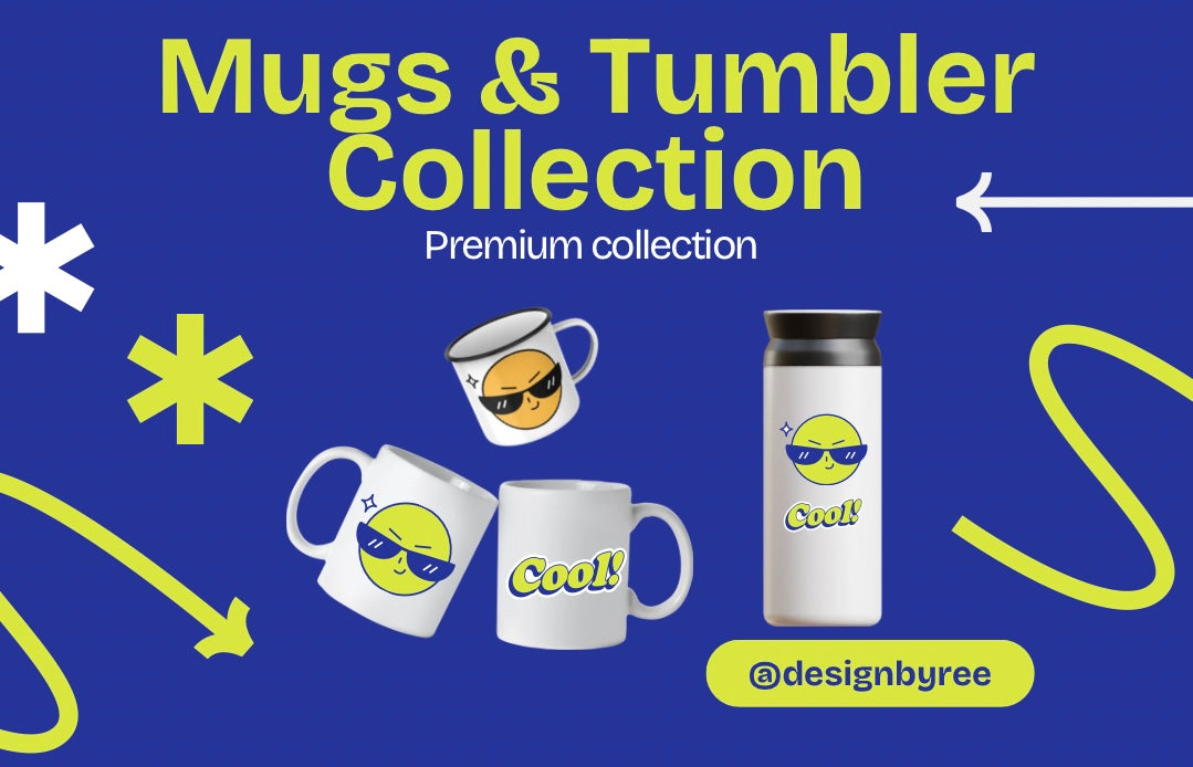 Tumbler and mug collection