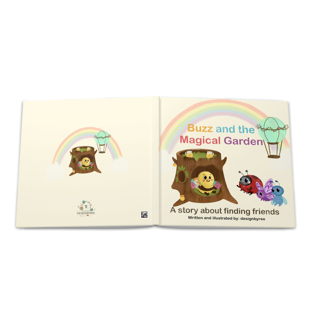 Buzz and the Magical Garden — Premium Hardcover Kids Story Book