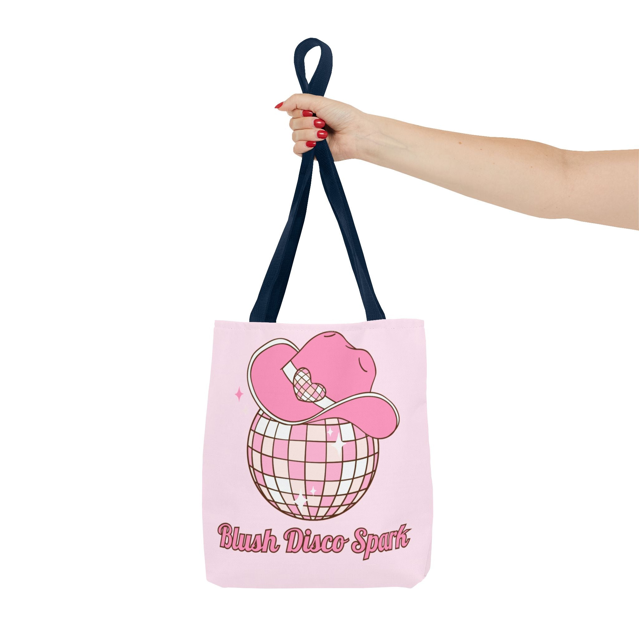 Custom Printed Tote Bag (AOP) – 3 Sizes, 5 Handle Colors, Dye Sublimation