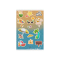 Custom Summer Stickers – Fun Seasonal Sticker Sheet for Kids & Adults