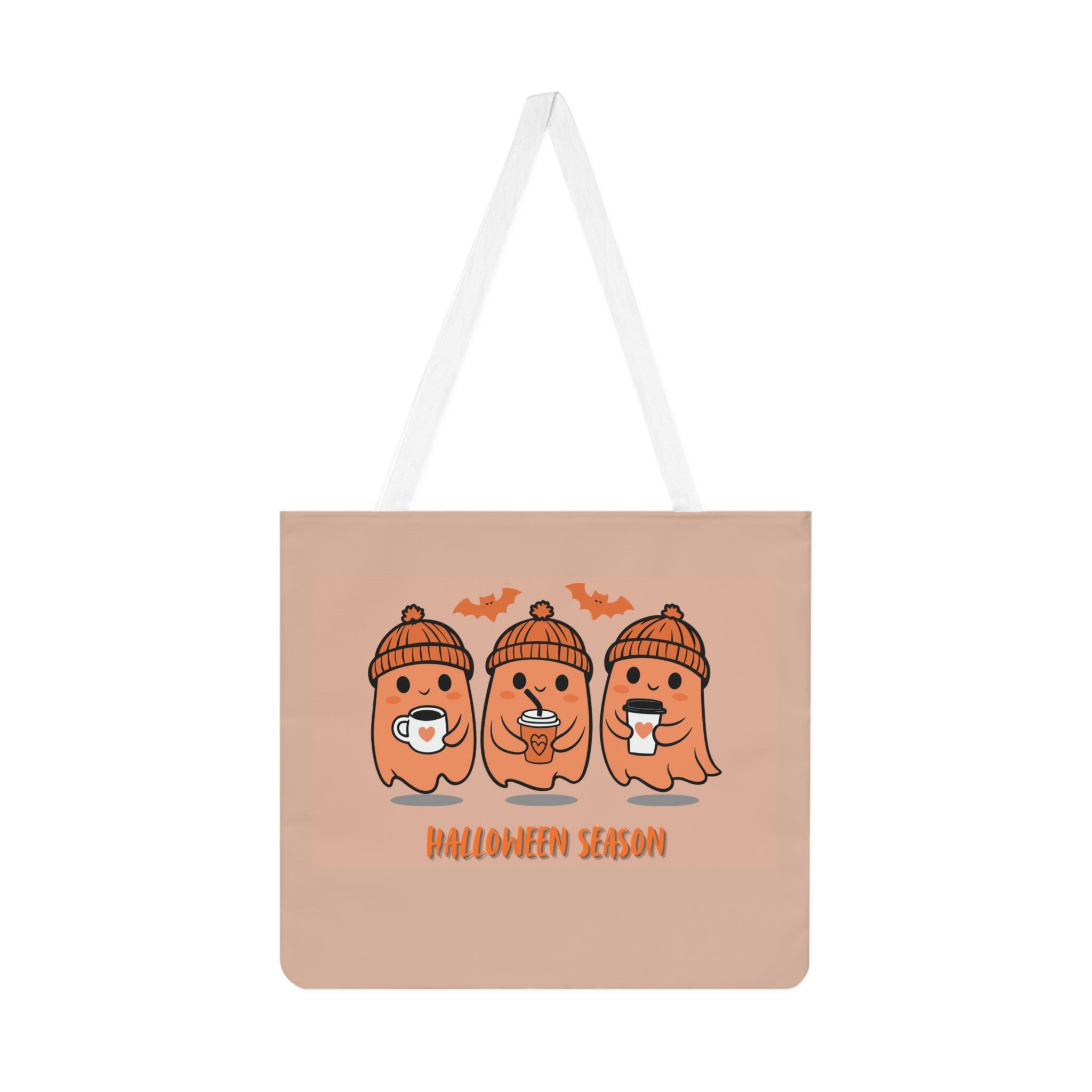 Custom Printed Shoulder Tote Bag – All-Over Print Cotton Canvas