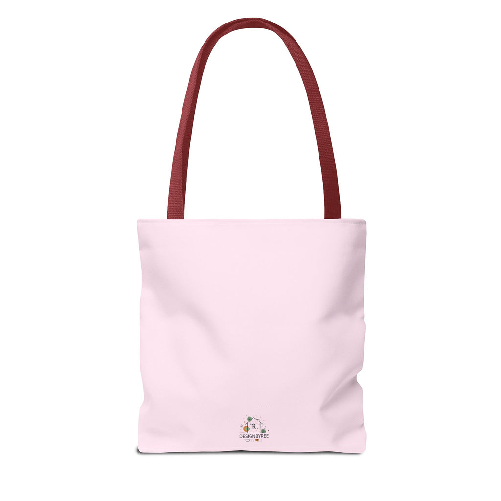 Custom Printed Tote Bag (AOP) – 3 Sizes, 5 Handle Colors, Dye Sublimation