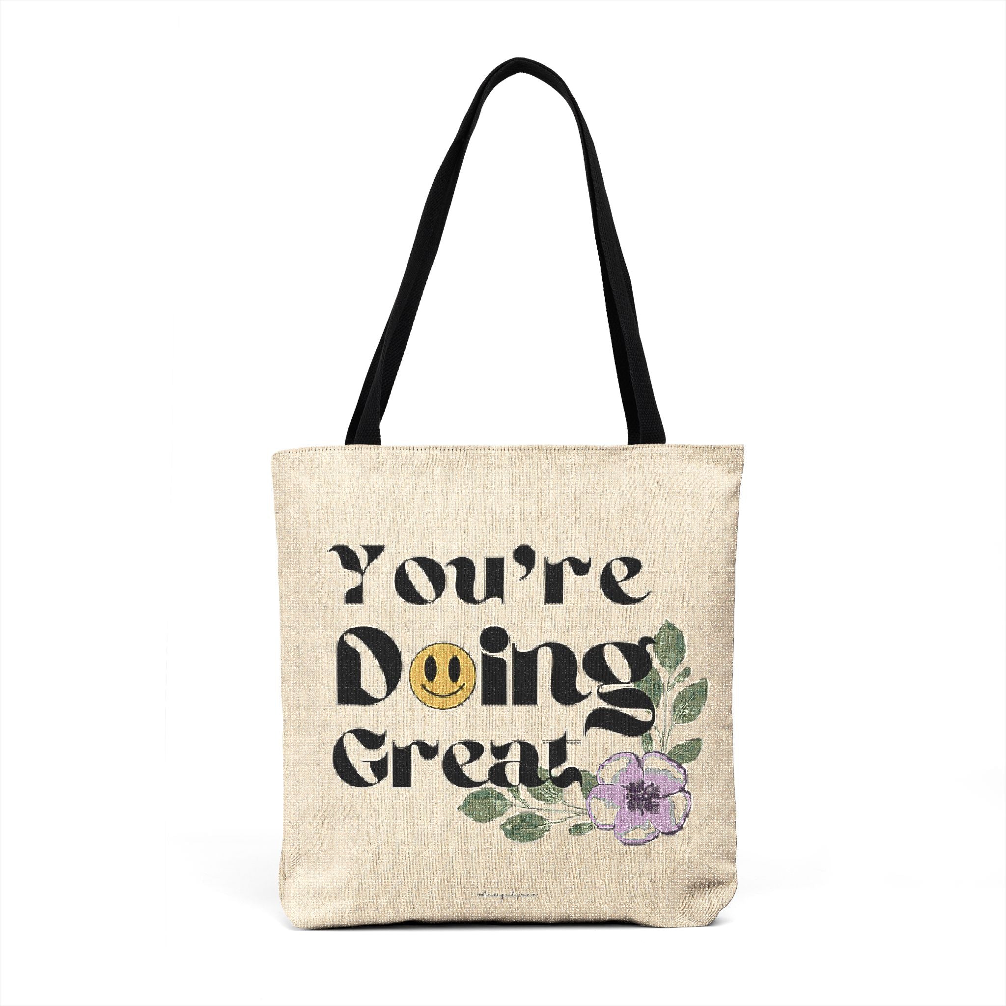Custom Woven Tote Bag – Stylish Everyday Shoulder Bag with Design