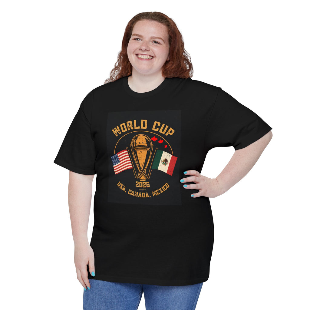 FIFA Oversized Drop-Length T-Shirt – Heavy Cotton Tall Fit Football Tee