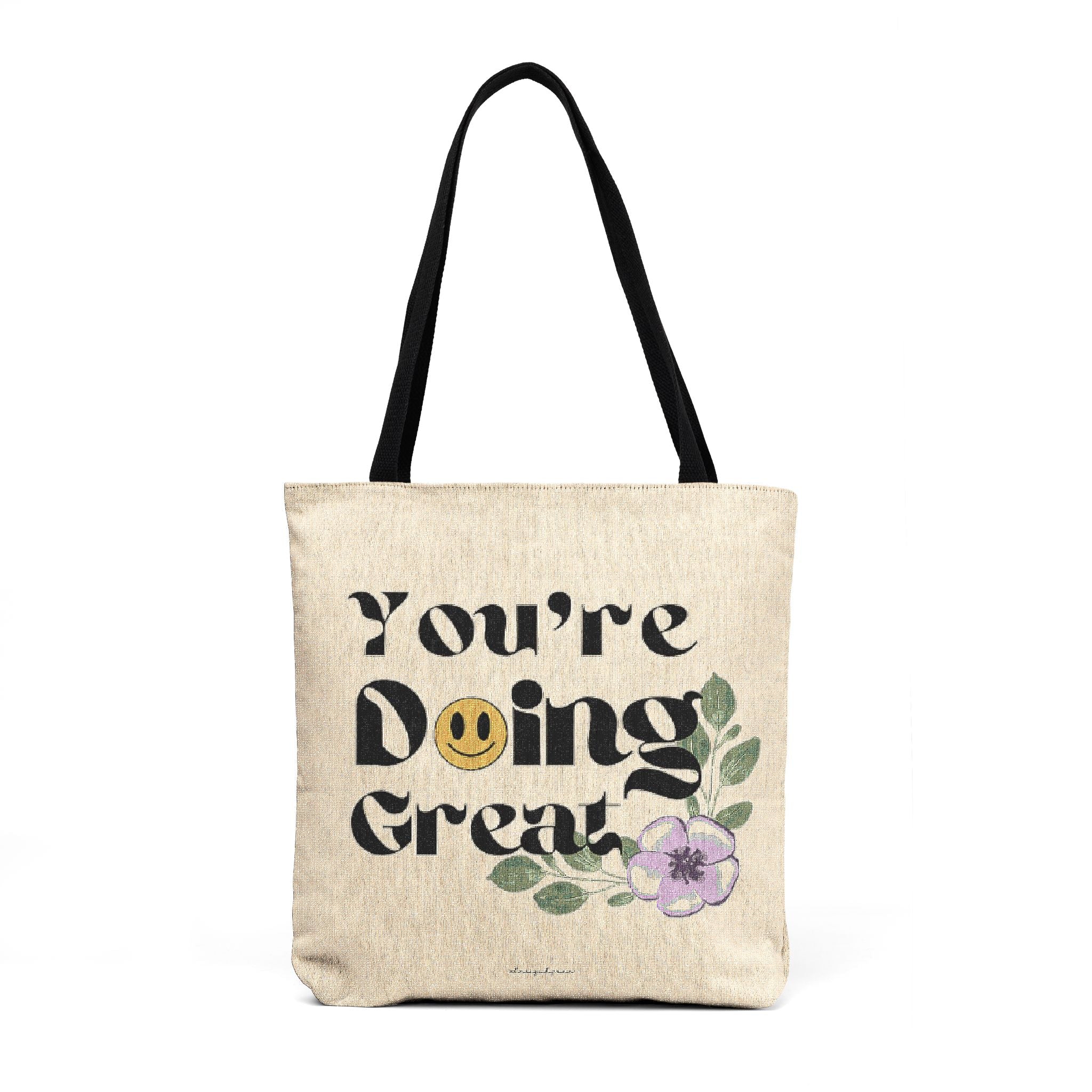 Custom Woven Tote Bag – Stylish Everyday Shoulder Bag with Design
