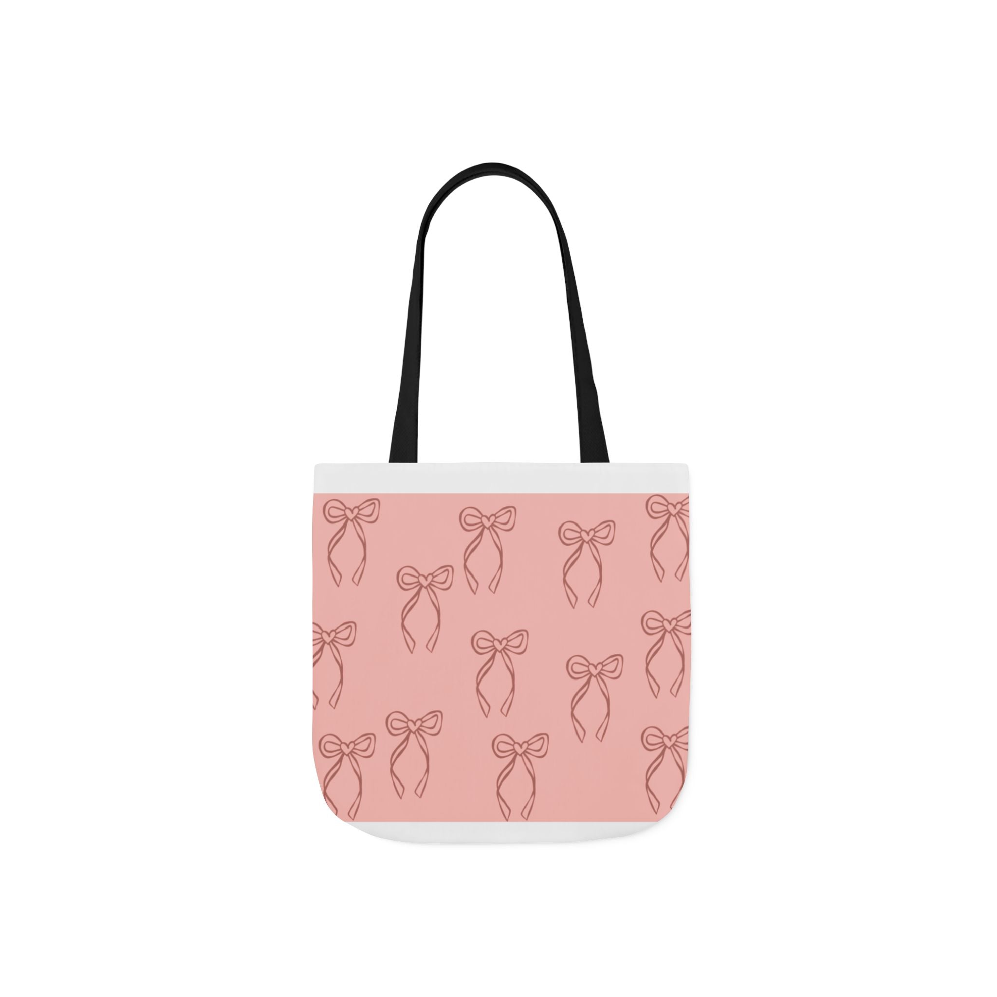 Canvas Tote Bag with 5 Strap Colors – Custom All-Over Print, 3 Sizes