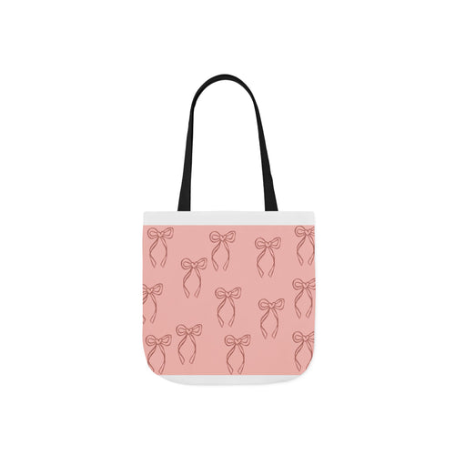 Canvas Tote Bag with 5 Strap Colors – Custom All-Over Print, 3 Sizes