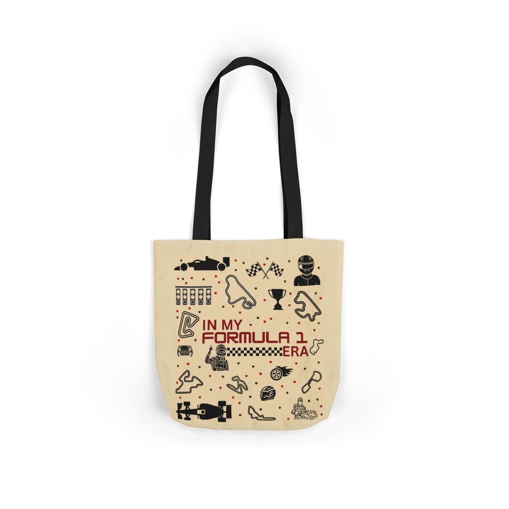 Canvas Tote Bag with 5 Strap Colors – Custom All-Over Print