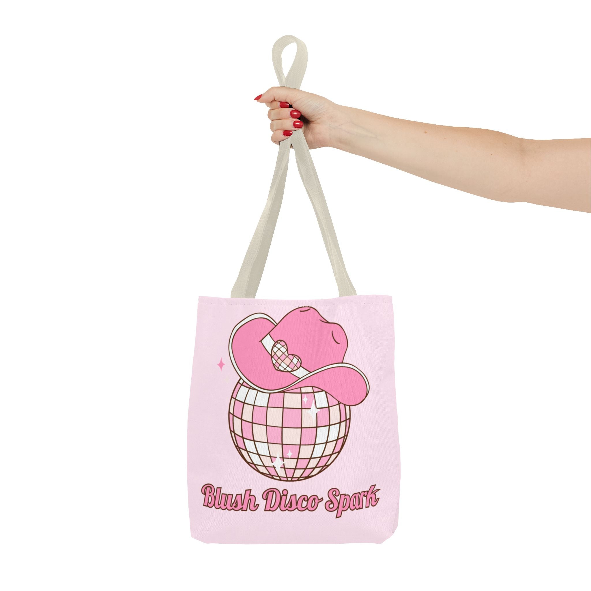 Custom Printed Tote Bag (AOP) – 3 Sizes, 5 Handle Colors, Dye Sublimation