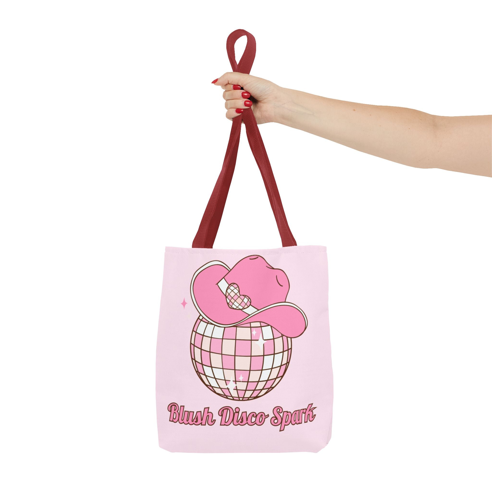 Custom Printed Tote Bag (AOP) – 3 Sizes, 5 Handle Colors, Dye Sublimation