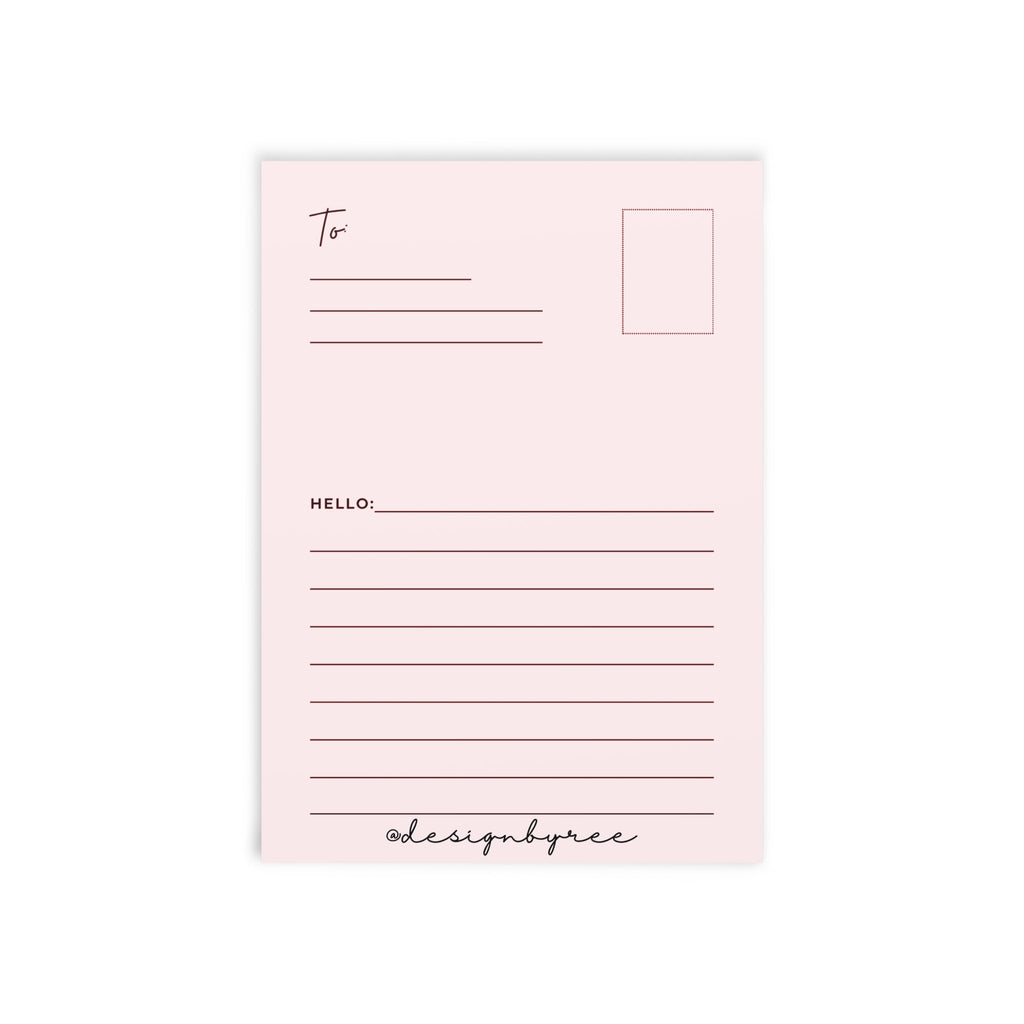 Custom Doodle Postcard by Designbyree ✨