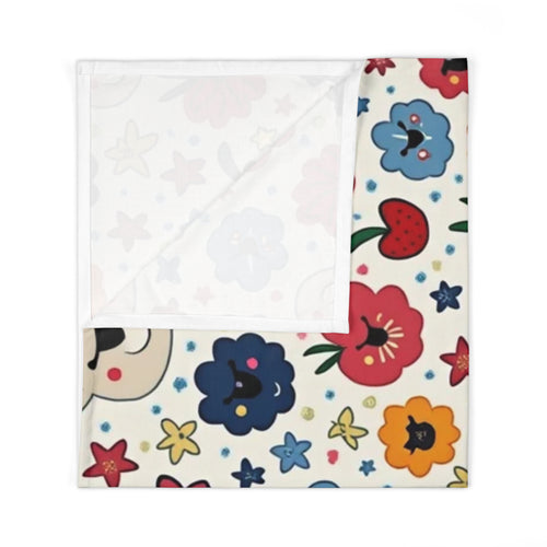 Custom Baby Swaddle Blanket – Personalized Newborn Gift 30x40