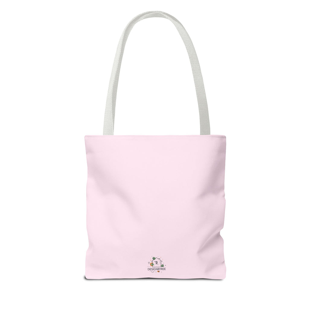 Custom Printed Tote Bag (AOP) – 3 Sizes, 5 Handle Colors, Dye Sublimation