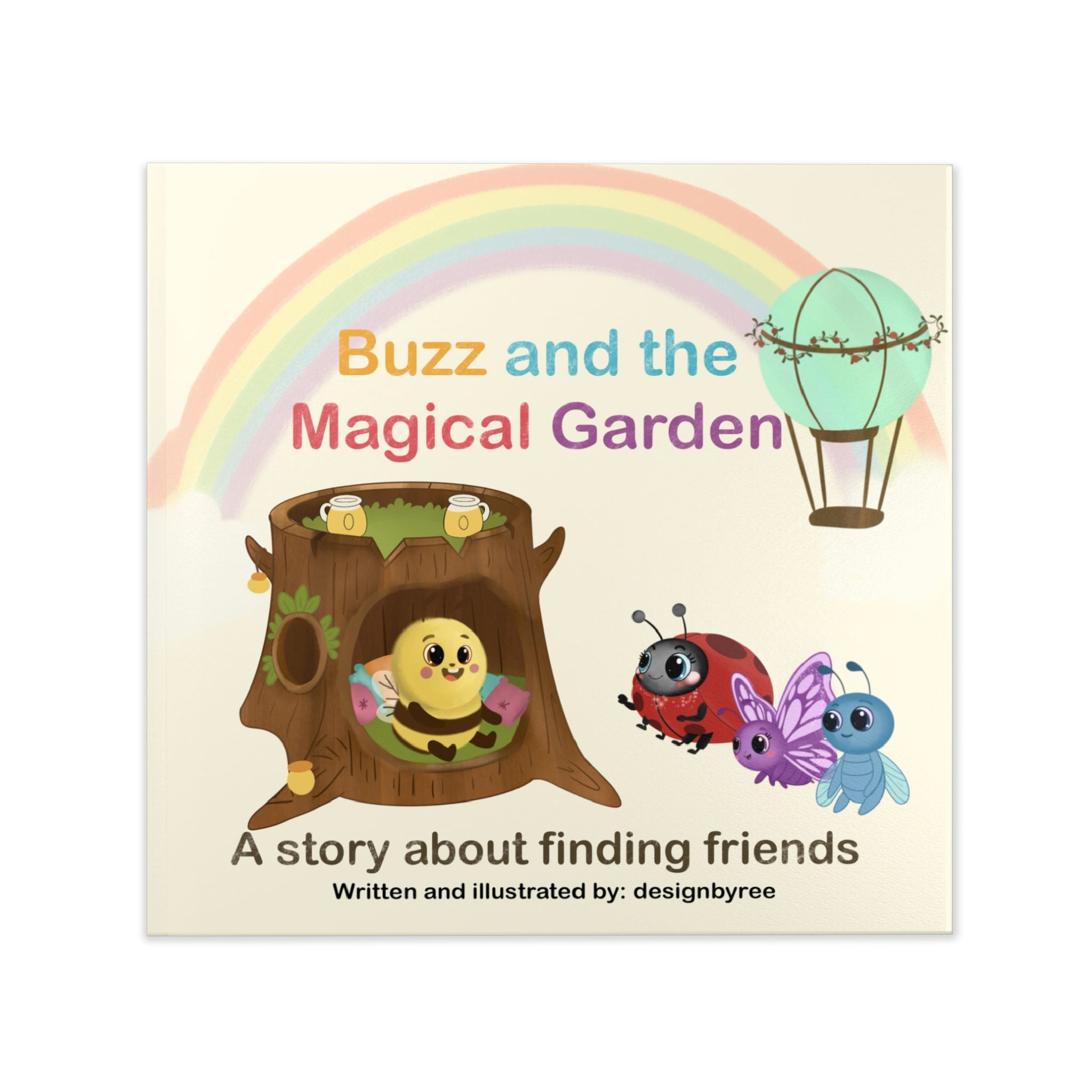 Buzz and the Magical Garden — Premium Hardcover Kids Story Book