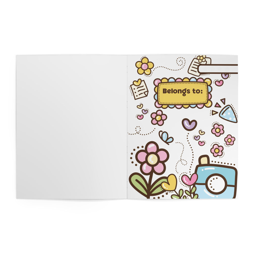 Custom Coloring Book for Kids – Personalized Activity Book Gift